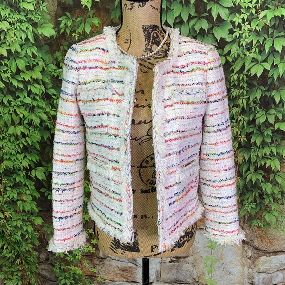 J. Crew Jackets & Blazers - J. CREW COLLECTION French Tweet Boucle Jacket, 2